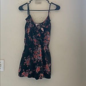 Flowered Romper